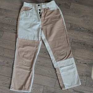 Two-Tone Women's Jeans